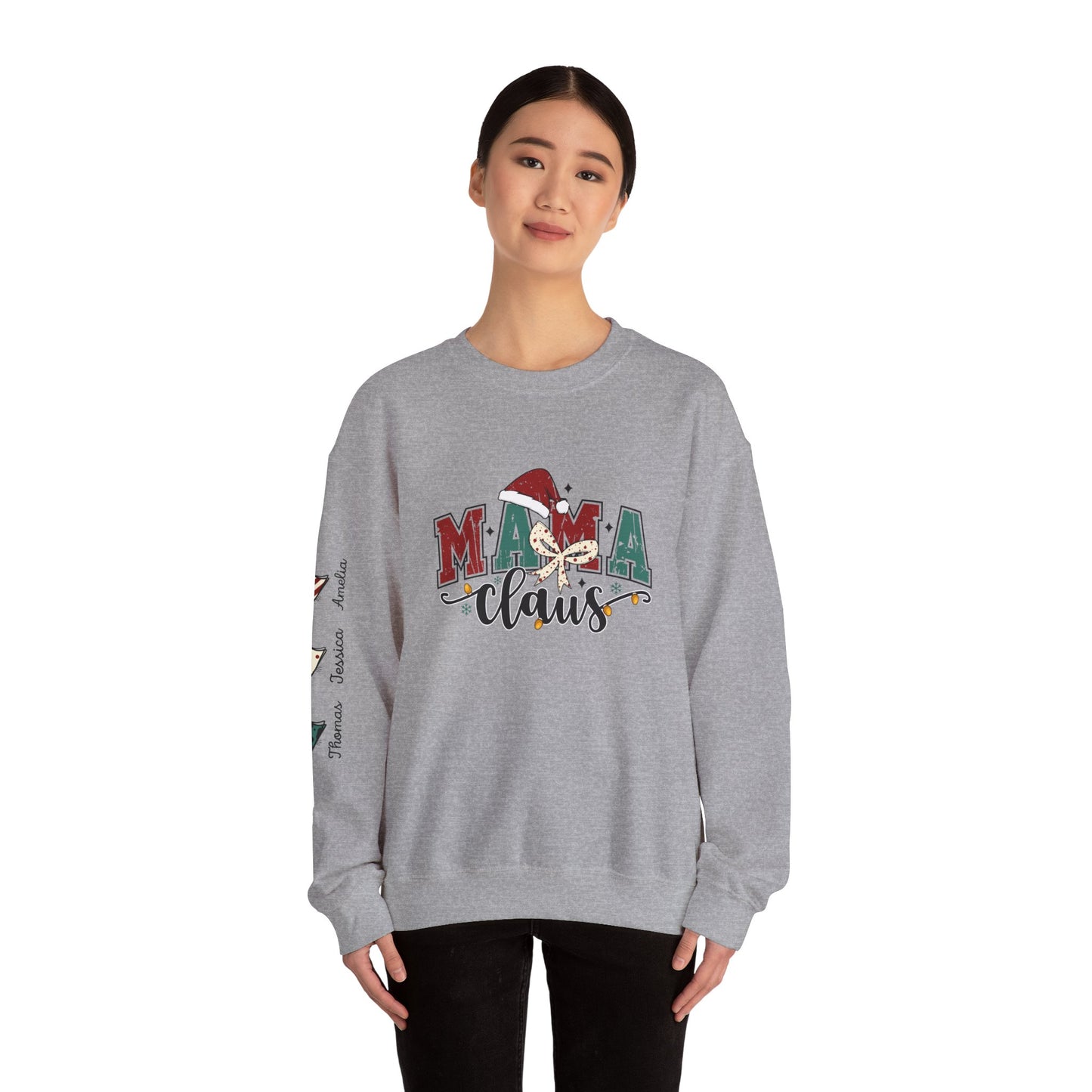 Personalized Mama Clause Sweatshirt