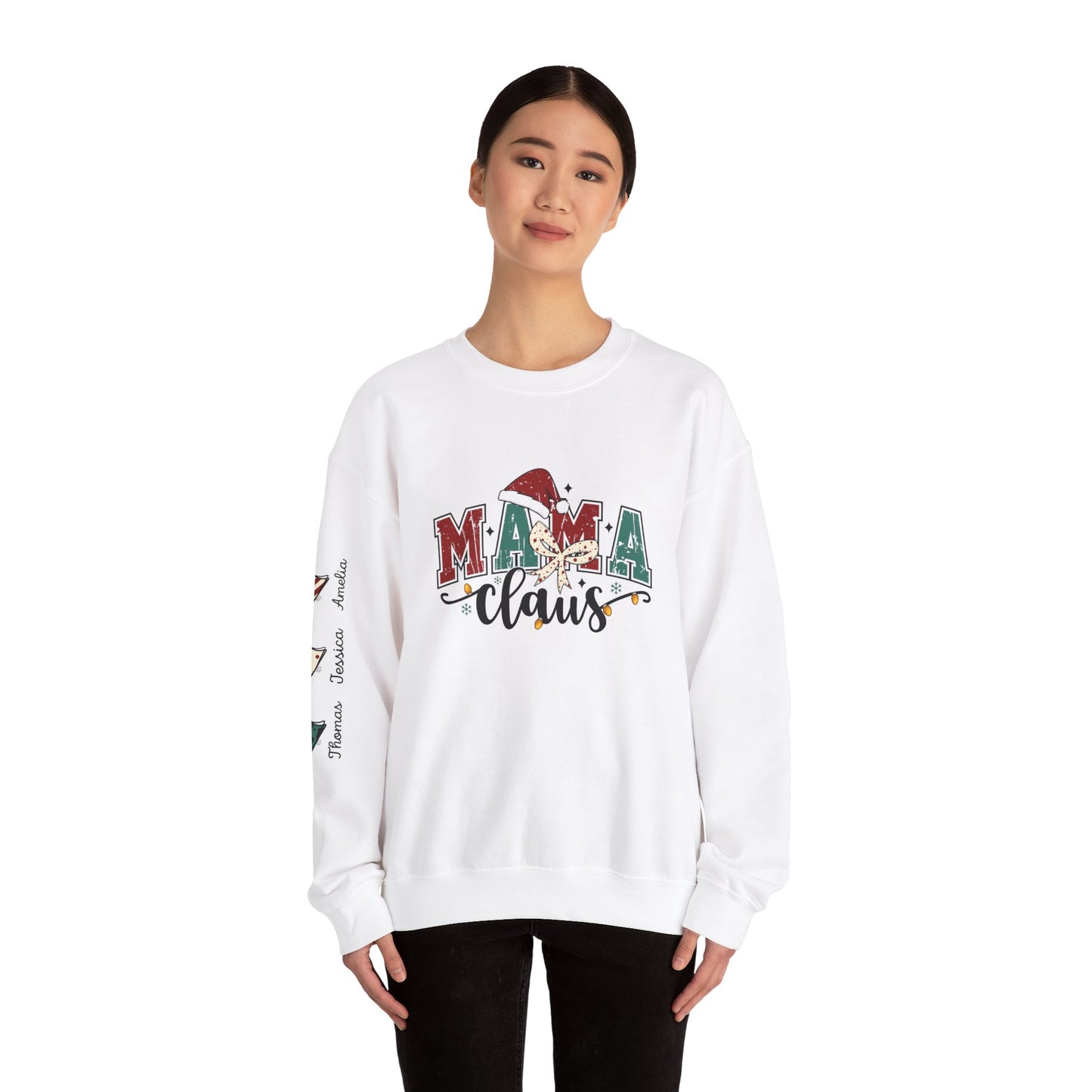 Personalized Mama Clause Sweatshirt