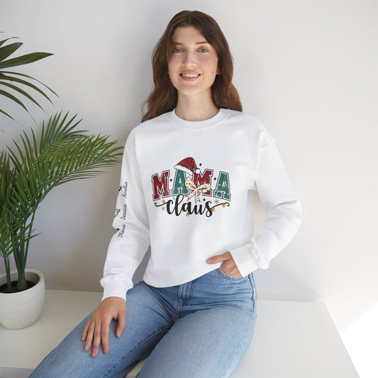 Personalized Mama Clause Sweatshirt