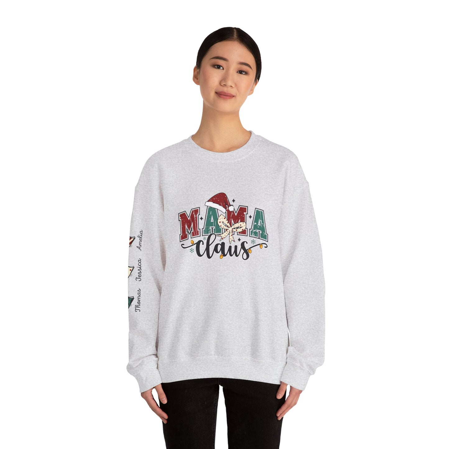 Personalized Mama Clause Sweatshirt